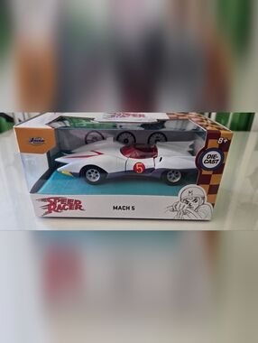 Speed Racer Mach 5 White 13 cm Approx Jada